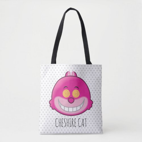 Alice in Wonderland  Cheshire Cat Emoji Tote Bag