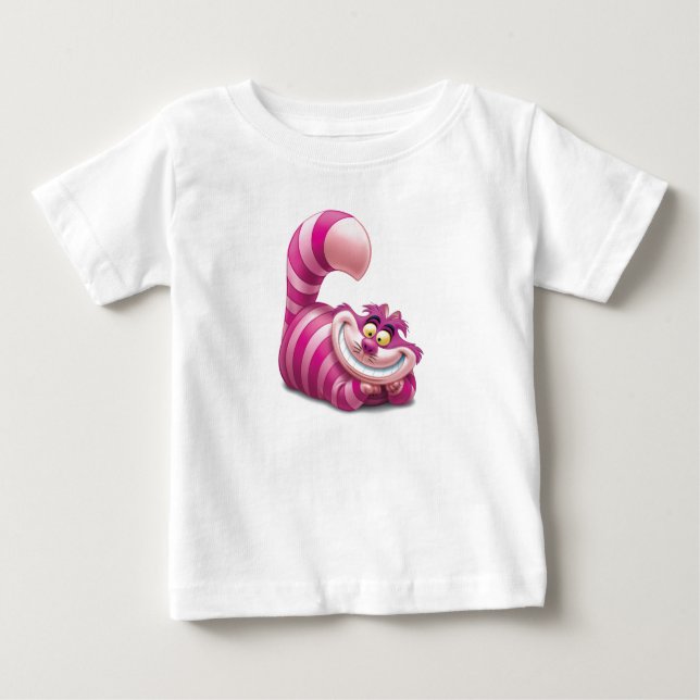 Alice in Wonderland | Cheshire Cat Smiling Baby T-Shirt (Front)