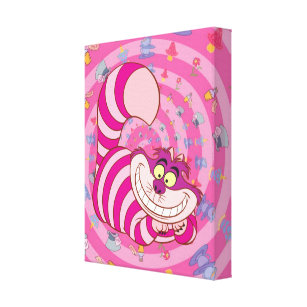 Alice in Wonderland   Cheshire Cat Smiling Canvas Print