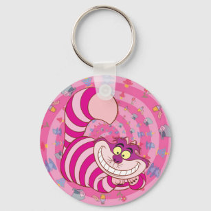 Alice in Wonderland   Cheshire Cat Smiling Keychain