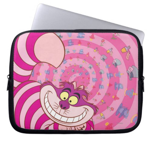 Alice in Wonderland  Cheshire Cat Smiling Laptop Sleeve