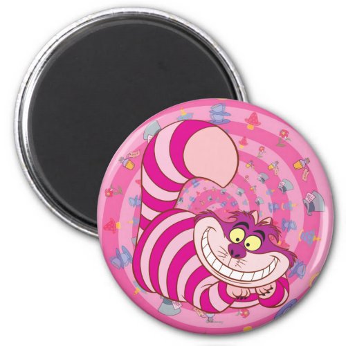 Alice in Wonderland  Cheshire Cat Smiling Magnet