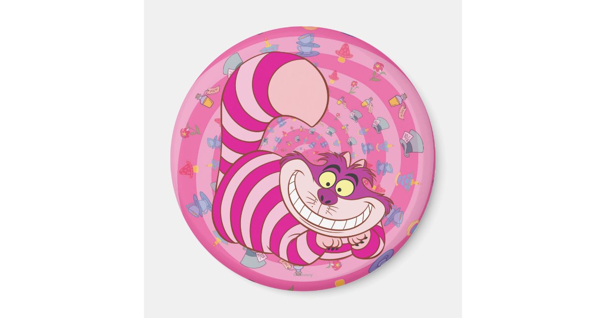 Alice In Wonderland Cheshire Cat Smiling Magnet Zazzle Com