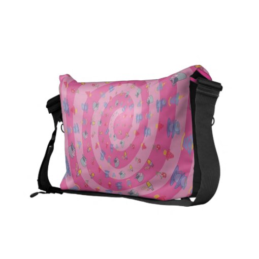 Alice in Wonderland Cheshire Cat Smiling Messenger Bag Zazzle