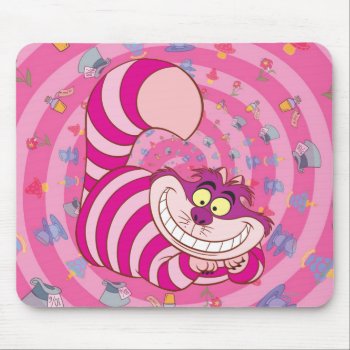 Alice In Wonderland | Cheshire Cat Smiling Mouse Pad by aliceinwonderland at Zazzle