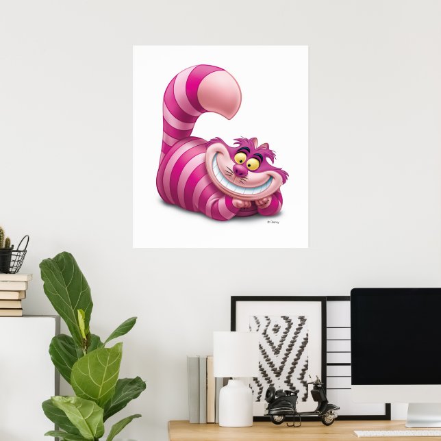 Alice in Wonderland | Cheshire Cat Smiling Poster | Zazzle