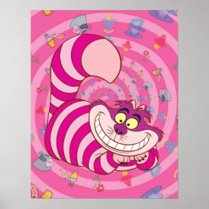 Alice in Wonderland Cheshire Cat Smiling Poster