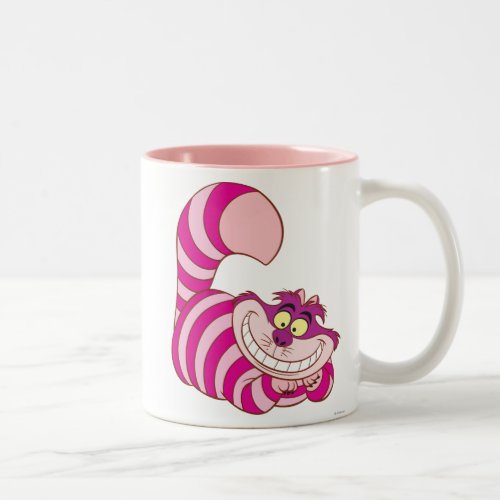 Alice in Wonderland  Cheshire Cat Smiling Two_Tone Coffee Mug