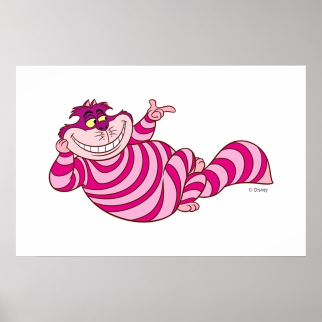 Alice in Wonderland Cheshire Cat snap finger Poster (Front)