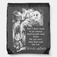 Alice in Wonderland; Cheshire Cat with Alice