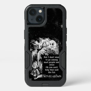 Alice in Wonderland; Cheshire Cat with Alice iPhone 13 Case