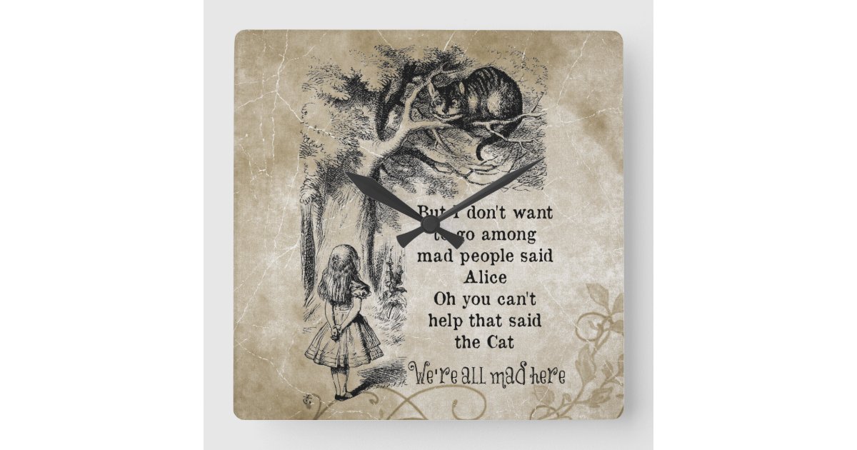 Alice in Forest Perfect Gift for Alice in Wonderland and Cheshire