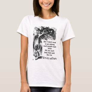 Alice in Wonderland; Cheshire Cat with Alice T-Shirt
