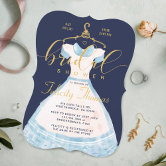 Alice in Wonderland Elegant Wedding Bridal Shower Invitation | Zazzle