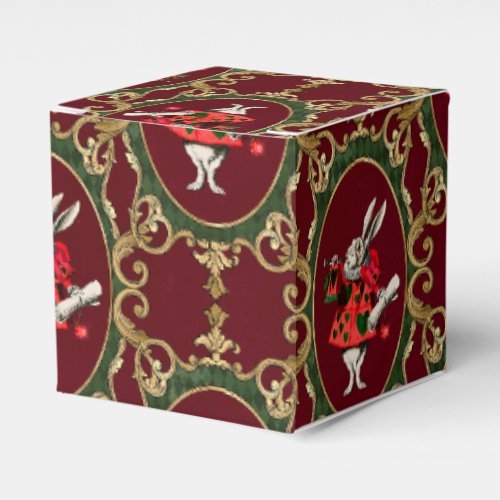 Alice In Wonderland Christmas Favor Boxes