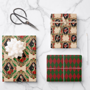 Alice In Wonderland Christmas Wrapping Paper Sheets