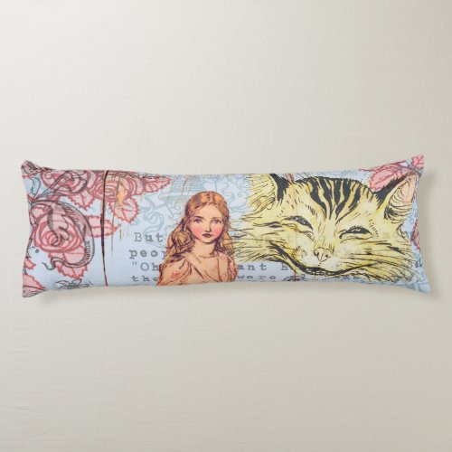 Alice in Wonderland Classic Cheshire Rabbit Alice Body Pillow