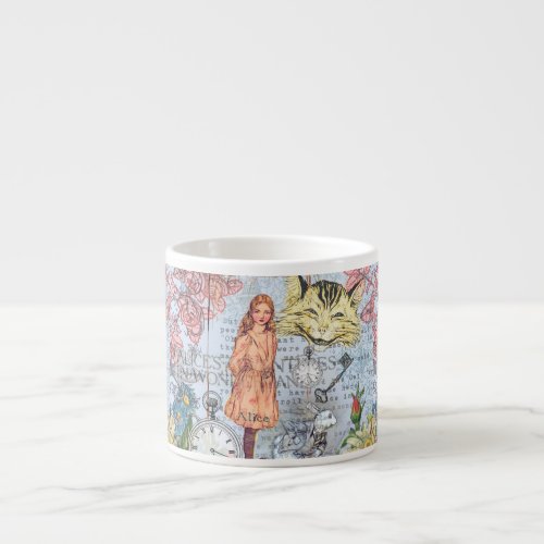 Alice in Wonderland Classic Cheshire Rabbit Alice Espresso Cup