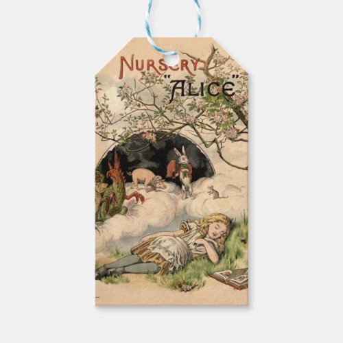 Alice in Wonderland Classic Illustrations Gift Tags