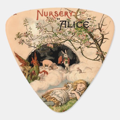Alice in Wonderland Classic Illustrations Guitar Pick
