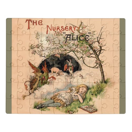 Alice in Wonderland Classic Illustrations Jigsaw Puzzle