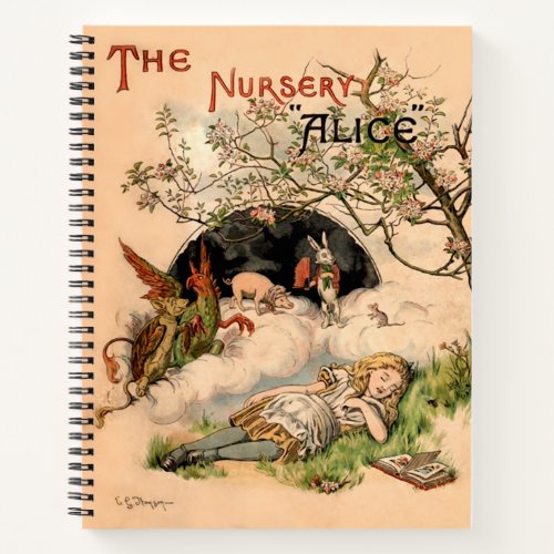 Alice in Wonderland Classic Illustrations Notebook