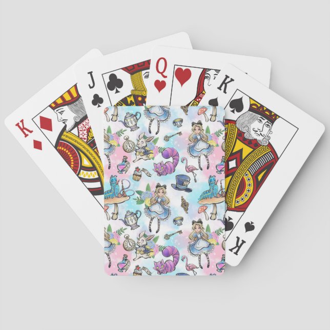 Alice in wonderland Classic Playing Cards (Back)