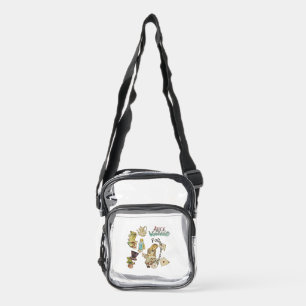 Alice in Wonderland  Clear Crossbody Bag