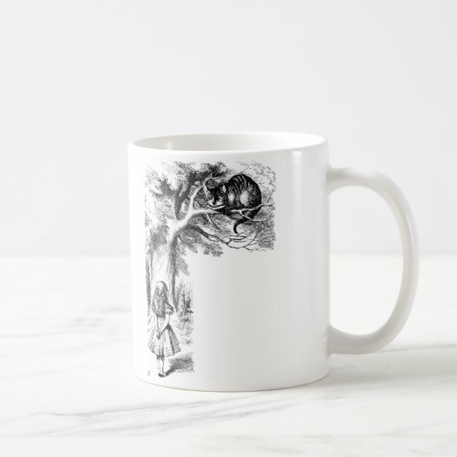 Alice in Wonderland Coffee Mug (Right)