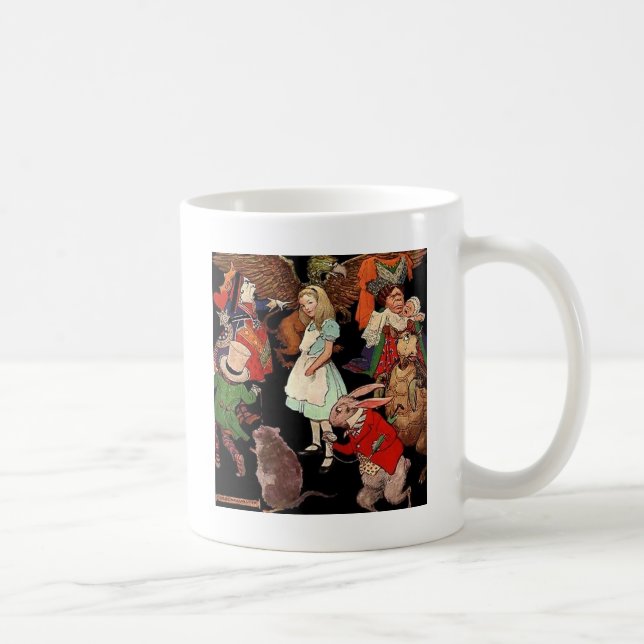 Alice in Wonderland Coffee Mug (Right)