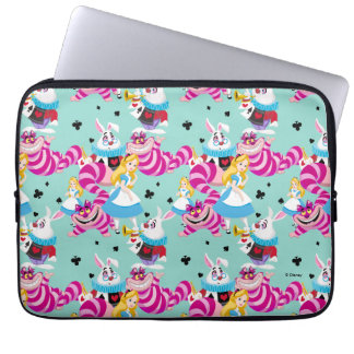 Alice In Wonderland | Colorful Fun Pattern Laptop Sleeve