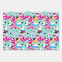 Alice In Wonderland | Colorful Fun Pattern