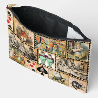 Alice In Wonderland cosmetic bag