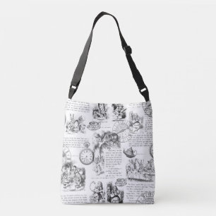 Alice in Wonderland Cross Body Bag