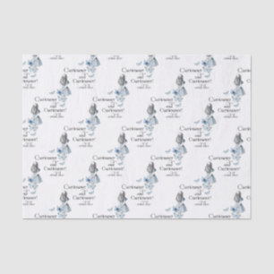 Alice in Wonderland Curiouser Butterfly Tissue Tissue Paper