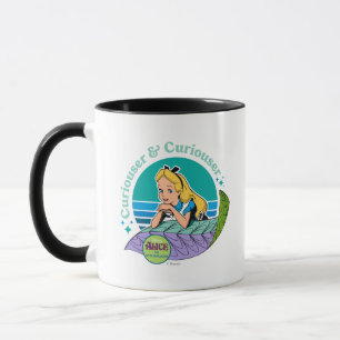 Alice in Wonderland Curiouser & Curiouser Mug