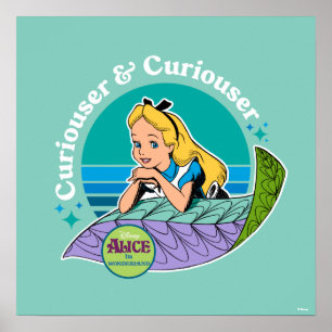 Alice in Wonderland Curiouser & Curiouser Poster