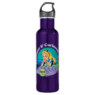 Alice in Wonderland | Curiouser & Curiouser Stainless Steel Water Bottle