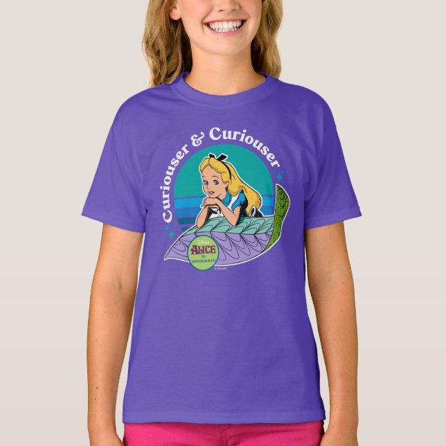 Alice in Wonderland | Curiouser & Curiouser T-Shirt (Front)