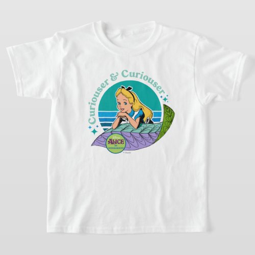 Alice in Wonderland  Curiouser  Curiouser T_Shirt