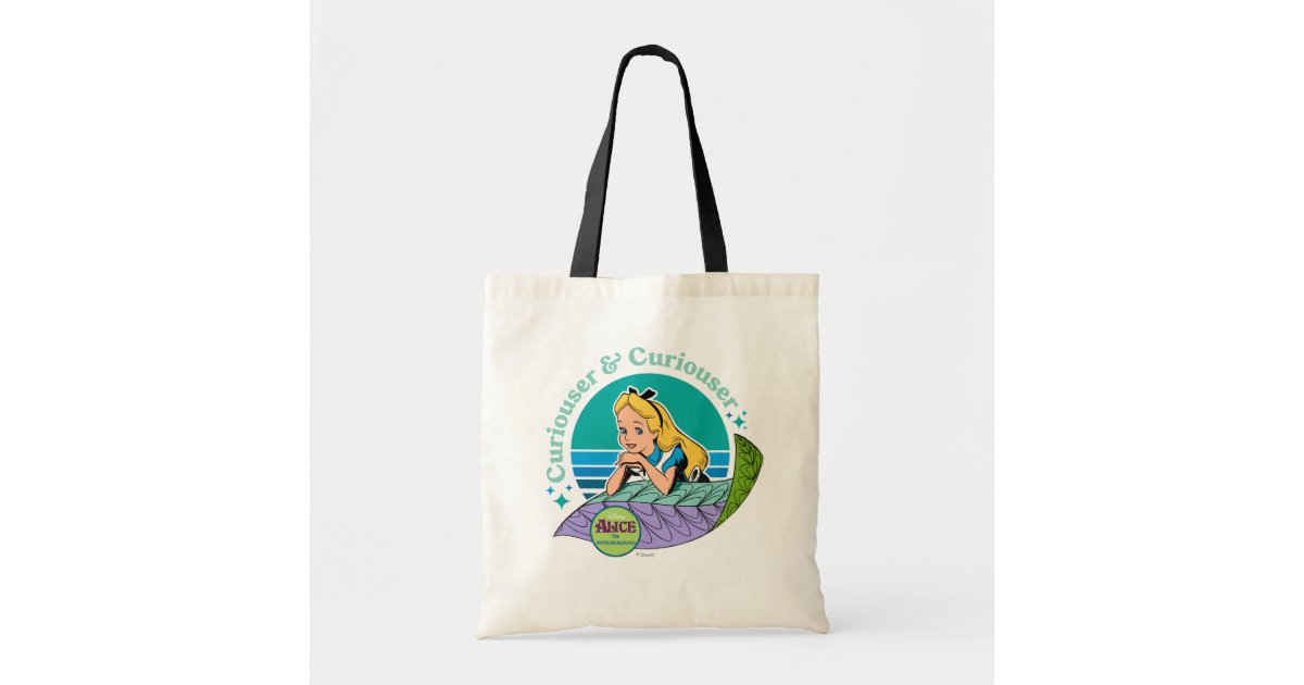 Alice in Wonderland | Curiouser & Curiouser Tote Bag | Zazzle