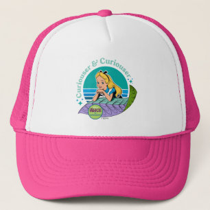 Alice in Wonderland   Curiouser & Curiouser Trucker Hat