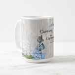 Alice In Wonderland Curiouser Floral Mug at Zazzle