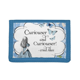 Alice in Wonderland Curiouser Hydrangea Wallet