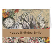 Alice in Wonderland Curtain Classic Art (Front Horizontal)