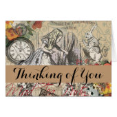 Alice in Wonderland Curtain Classic Art (Front Horizontal)