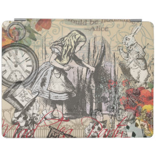 Alice in Wonderland Curtain Classic Art iPad Smart Cover