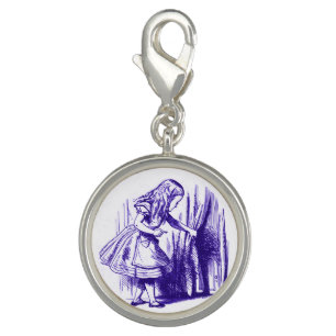 Alice in Wonderland Curtain Purple Charm