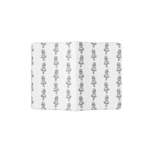 Alice in Wonderland Cute Alice Art Pattern Passport Holder