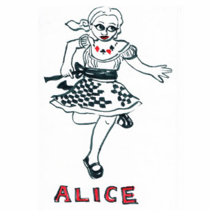 Alice In Wonderland Cutout
